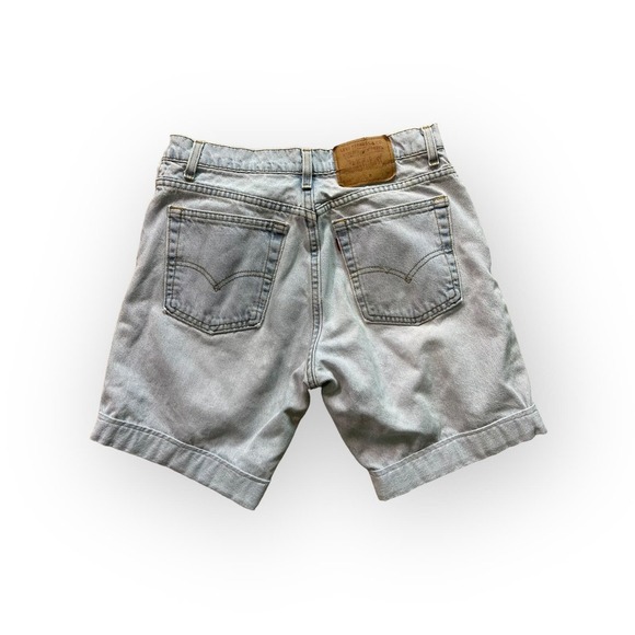 Vintage 90's Levi Wrangler Denim 556 Guy's Fit Shorts Size 30 - Picture 5 of 6